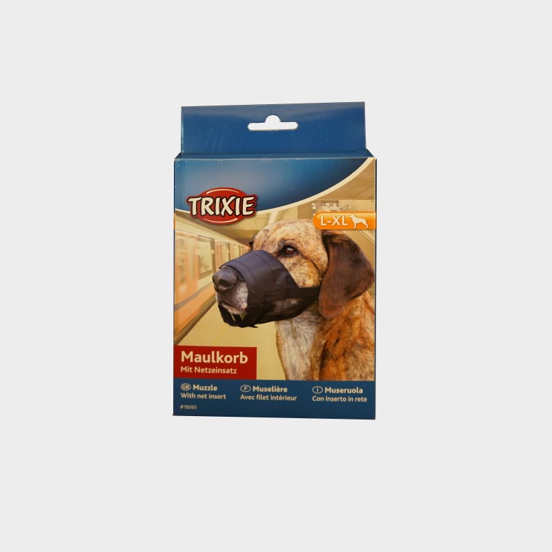 Muzzle with net insert